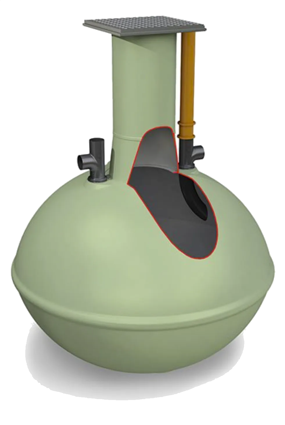 Klargester BioDisc sewage treatment plant