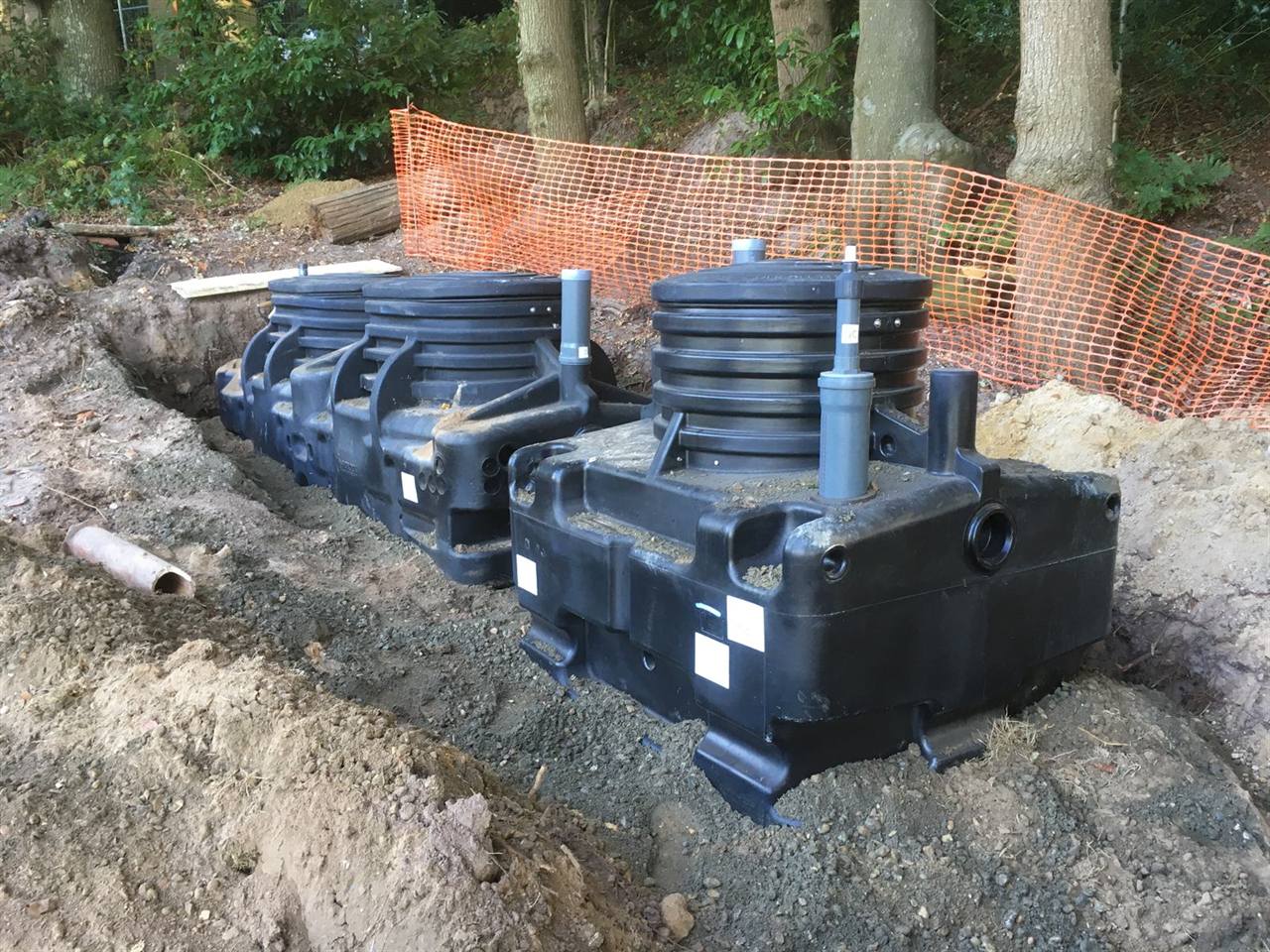 BIOROCK and ECOROCK treatment system at Ashurst Wood