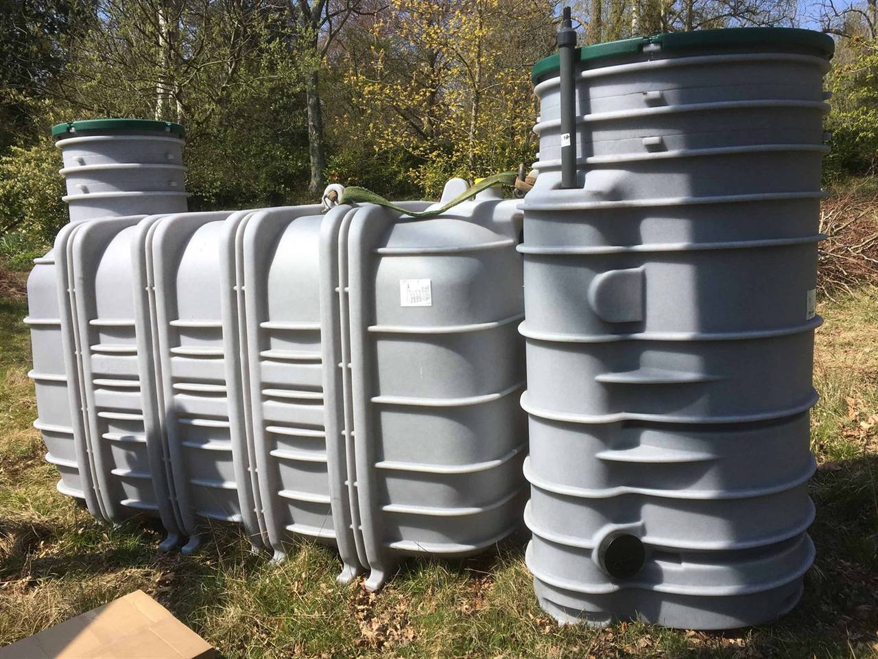 Rural sewage treatment plant project at Tottingworth Park
