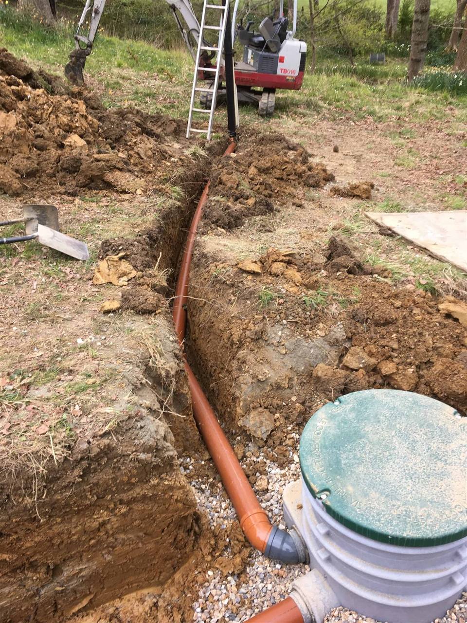 BIOROCK unit positioned during installation