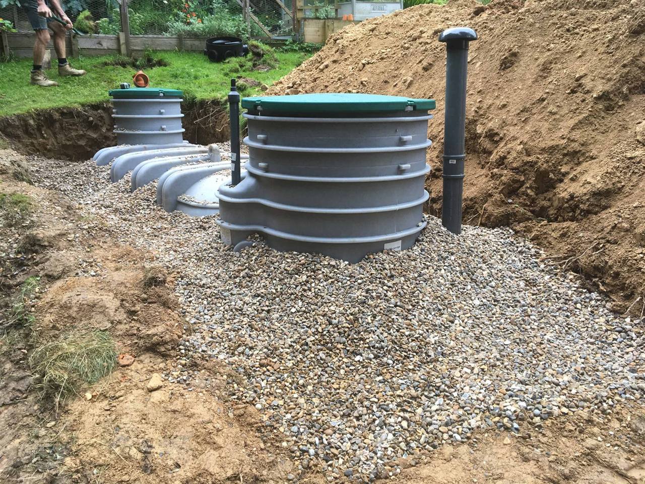BIOROCK treatment plant installation in Wadhurst